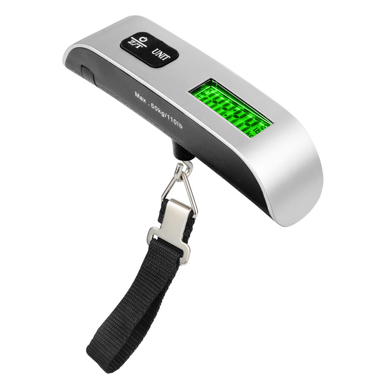 110 Lbs Digital Hanging Luggage Scale with Backlight 50KG/10g