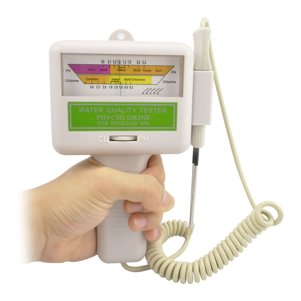 Portable Water Quality Tester PH Tester Chlorine Meter