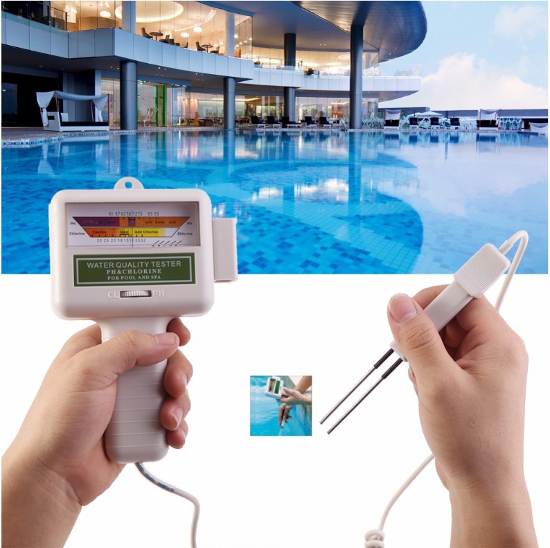 Portable Water Quality Tester PH Tester Chlorine Meter