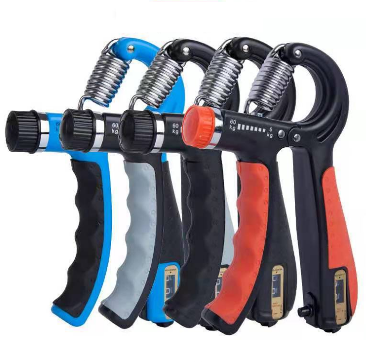 Tucolax 5-60KG Adjustable Counting Strength Gripper Trainer