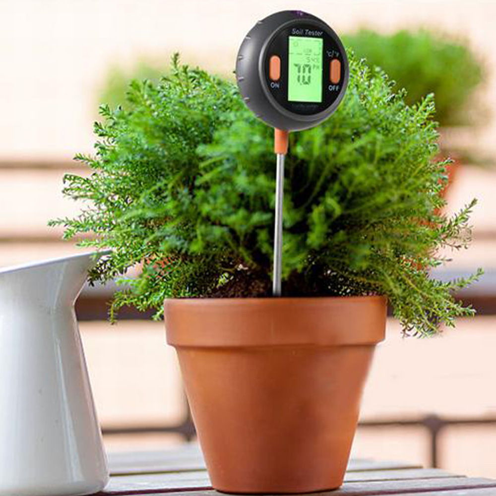 5 in 1 Soil Moisture Sunlight PH Humidity Temperature Tester