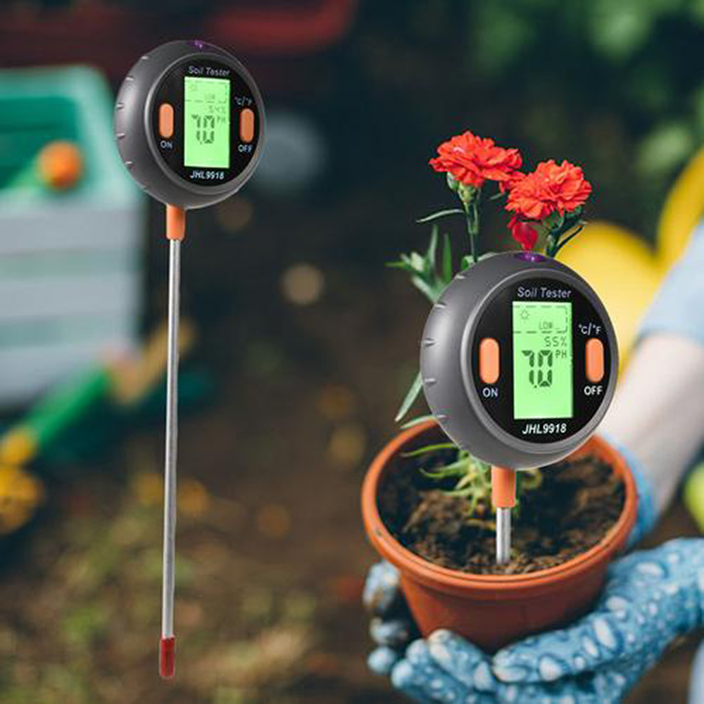 5 in 1 Soil Moisture Sunlight PH Humidity Temperature Tester