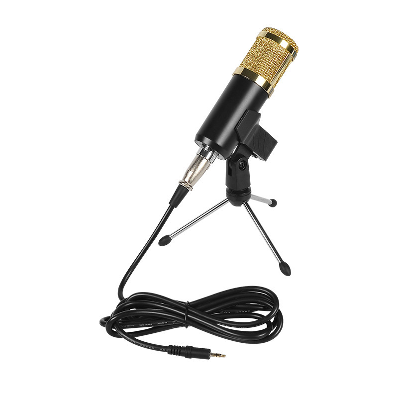 USB Condenser Microphone with Tripod Stand