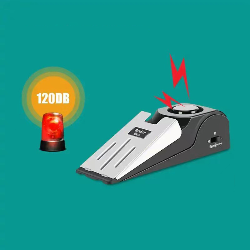 Door Stop Security Alarm 120DB Portable Door Lock